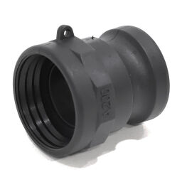 IBC Container Zubehör Adapter DIN61 Innengewinde - Camlock 1¼ Zoll Außengewinde