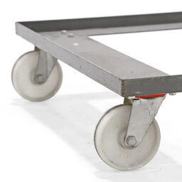 Carrier pallet carrier suitable for pallet size 1200x800 mm