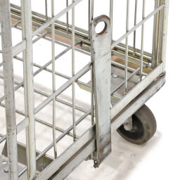 Chariot à linge Conteneur mobile pour les laveries construction compact Occasion