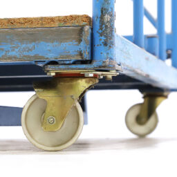 Rolcontainer gebruikt meubeltransportwagen l-frame nestbaar