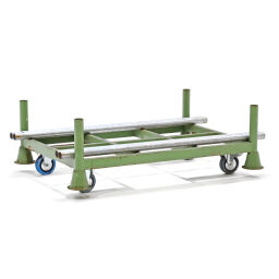 Stacking rack mobile storage rack suitable for stanchions 42.4