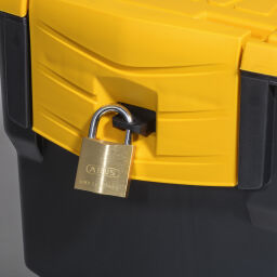 Transport case Toolbox with integrated trolley