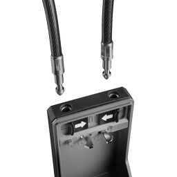 Schlüsselsafes Schlüsselkiste  mit Zahlenschlössern und Bügel