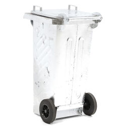 Gebruikte minicontainer afval en reiniging vlamdovend