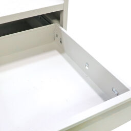 Cabinet safety toolbox with 2 drawers