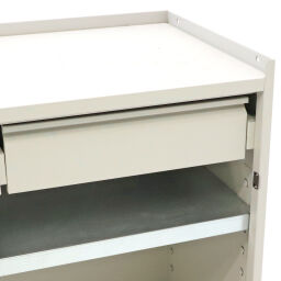 Casiers, vestiaire et armoires box-securité pour outils avec 2 tiroirs