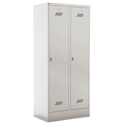 Gebruikte kast garderobekast 2 deuren (hangsluiting)