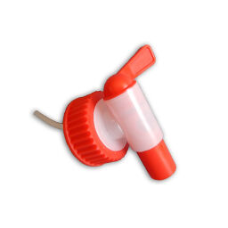 Barrels accessories lever tap with cap size DIN 50 