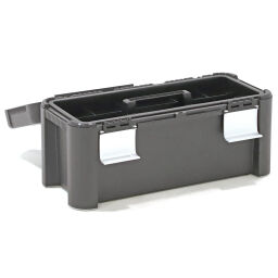 Transport case tool case with double quick lock