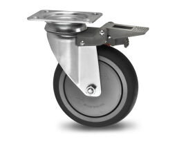 Roulettes pivotantes roues pivotantes avec frein Ø 100 mm