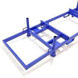 Used Container for long goods stackable incl. insertion runners 