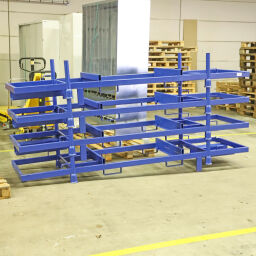 Used Container for long goods stackable incl. insertion runners 