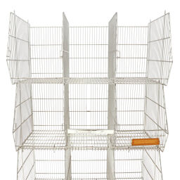 Wire basket batch offer with mount
