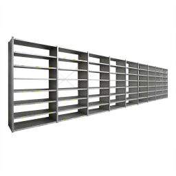 Composite racking shelving meta static shelving rack  9 sections 