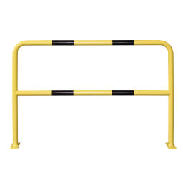 Protective guard rails mounting bracket