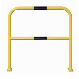Protective guard rails mounting bracket