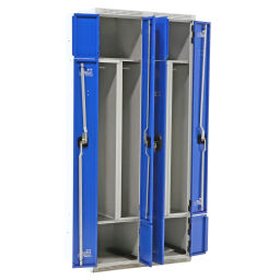 Cabinet wardrobe 4 doors (cylinder lock)