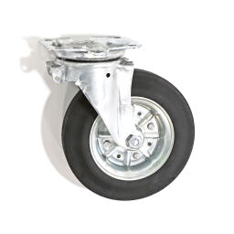 Wheel solid rubber wheel ø 200 mm