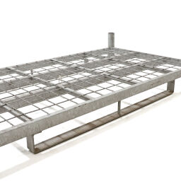 Stacking rack mobile storage rack suitable for stanchions 60.3