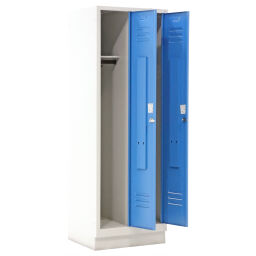 Gebruikte kast garderobekast 2 deuren (hangsluiting)