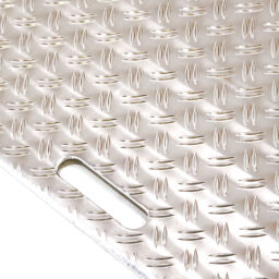 Auffahrrampen schwellenplatte aluminium 1 bis 3 cm