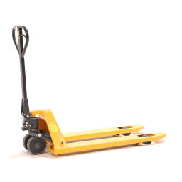 Pallet truck standard fork length 1150 mm, with rubber wheels  lifting height 85-200 mm
