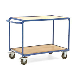Used warehouse trolley table top cart push handle