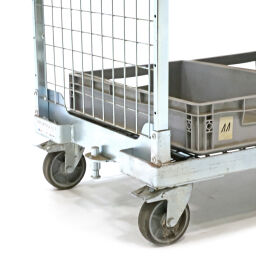 Magazinwagen gebraucht rollwagen etagenwagen inklusiv sichtlagerkästen