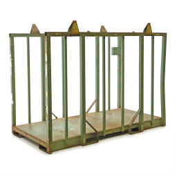 Stacking rack stackable fixed construction