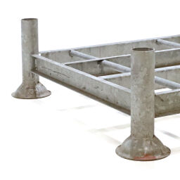 Stacking rack mobile storage rack stanchions 60.3