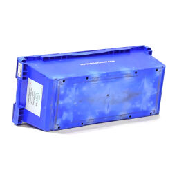Stapelboxen kunststoff palettenangebot mit 2-teiligem deckel
