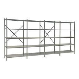 Composite racking shelving static shelving rack 55 1 start section and 3 extension sections 