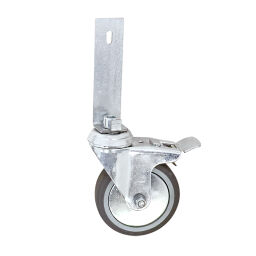 Wheel castor wheel with brake ø 100 mm