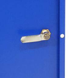 Gebruikte kast garderobekast 1 deur (cilindersluiting)