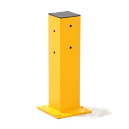 Collision protection safety and marking bumper protection crash protection bollard