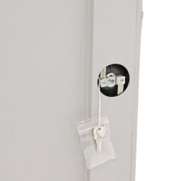 Cabinet rotating door cabinet cylinder lock