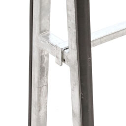 Glass rack glass transport container double-side loading