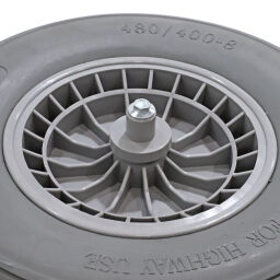 Roulettes pneumatiques 400x80 mm