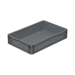 Stacking box plastic stackable all walls closed