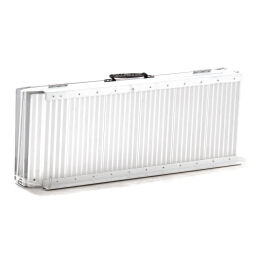 Auffahrrampen Rollstuhlrampe Aluminium Doppel-Faltbar 180 cm