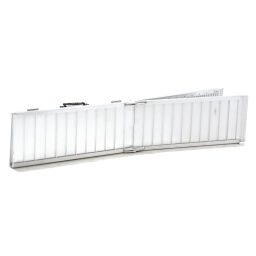 Auffahrrampen Rollstuhlrampe Aluminium Doppel-Faltbar 180 cm