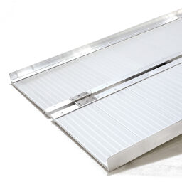 Auffahrrampen Rollstuhlrampe Aluminium Doppel-Faltbar 180 cm
