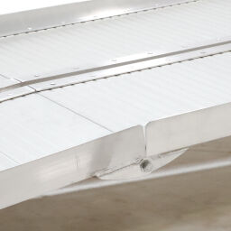 Auffahrrampen Rollstuhlrampe Aluminium Doppel-Faltbar 180 cm