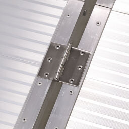 Auffahrrampen Rollstuhlrampe Aluminium Doppel-Faltbar 180 cm
