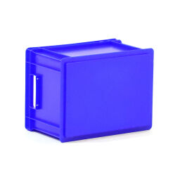 Euronorm stapelbakken alle wanden gesloten + open handgrepen