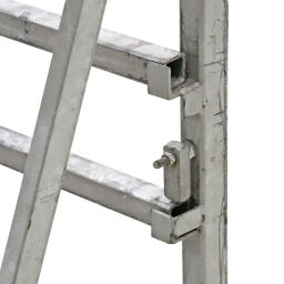 Gas cylinder storage gas cylinder pallet for 35 gas cylinders ( 5 and 10 kg)