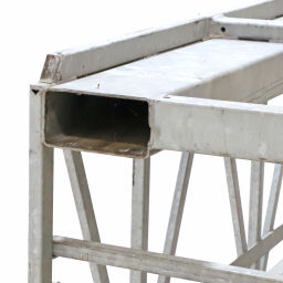 Gas cylinder storage gas cylinder pallet for 35 gas cylinders ( 5 and 10 kg)