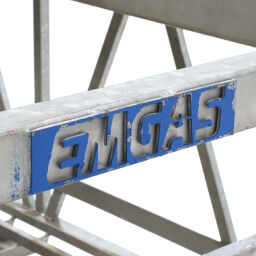Gas cylinder storage gas cylinder pallet for 35 gas cylinders ( 5 and 10 kg)