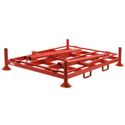 Tyre storage stackable and foldable with insertion brackets