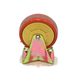 Used Fixed castors rigit wheel Ø 125 mm